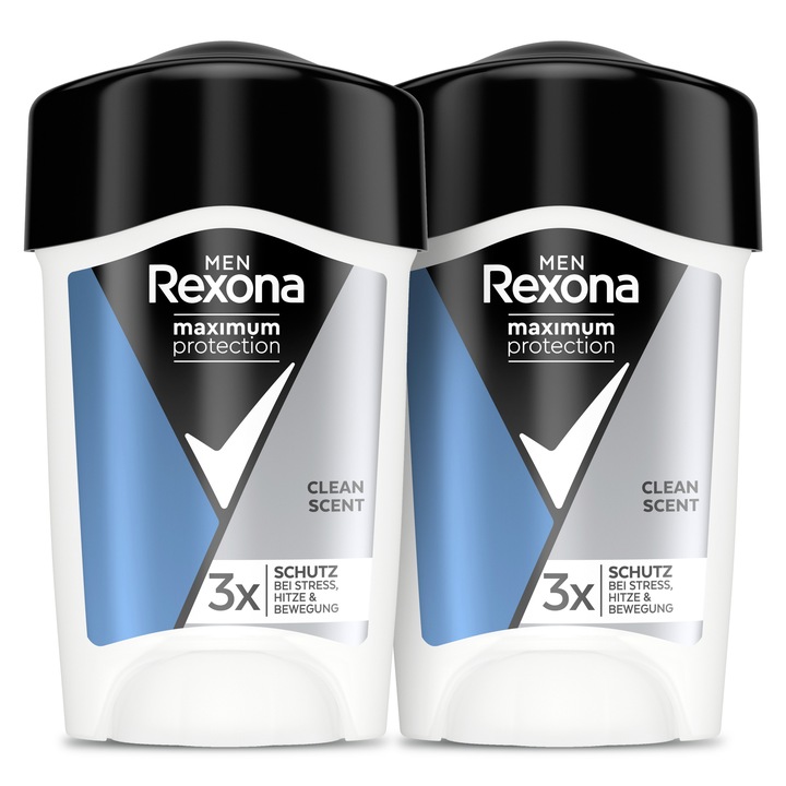 REXONA MEN Clean Scent antyperspirant 2x45 ml