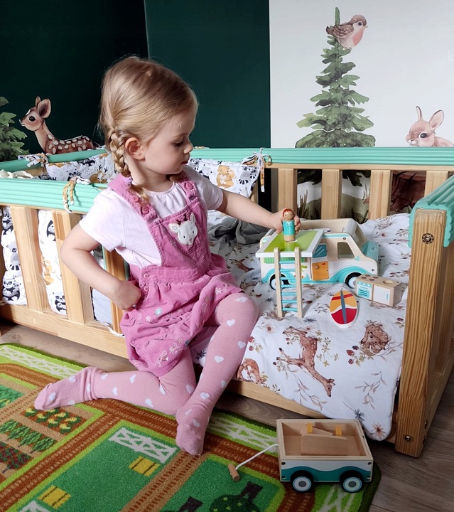 ADAMTOYS KAMPER DLA DZIECI POJAZD PODRÓŻNY AUTKO ZABAWKOWY POJAZD SURF VAN
