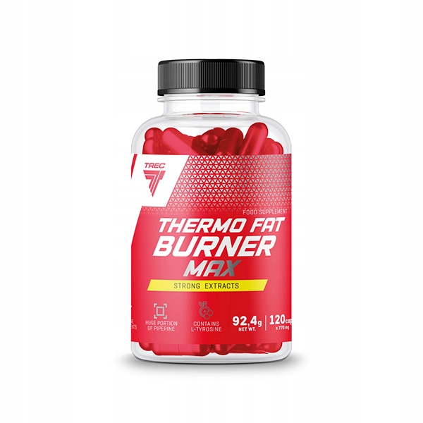 TREC THERMO FAT BURNER 120kaps NIESAMOWITY SPALACZ