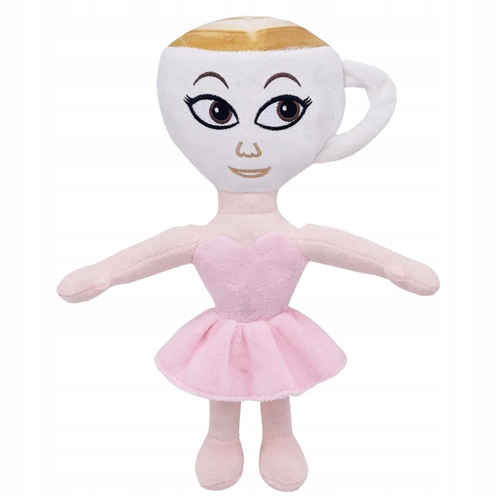 MASKOTKA PLUSZOWA PLUSZAK Balerina Capucina BRAINROT HIT NOWOŚĆ Baletnica