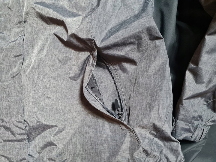 WHISTLER komplet przeciwdeszczowy ortalionowa kurtka/spodnie/podszewka r.40