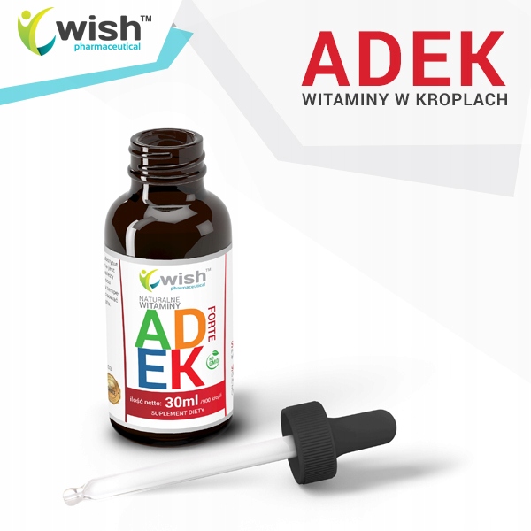ADEK COMPLEX WITAMINA A, D3, E, K2 MK-7 30ml VEGE