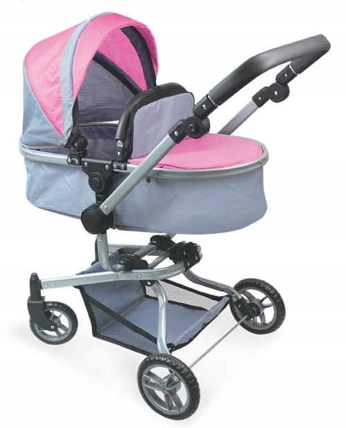 Wózek dla lalek 2w1 gondola i spacerówka