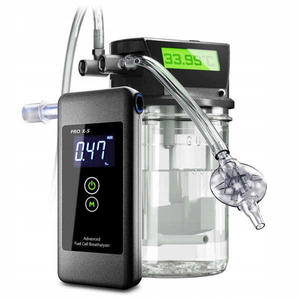 Alkomat PRO X-5 ORYGINALNY + Kalibracja w dniu wysyłki