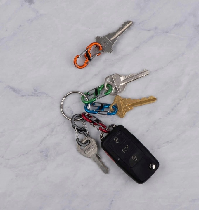 Nite Ize - Zestaw Karabinków S-Biner MicroLock Aluminum - 5 szt.