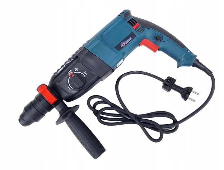MŁOTOWIERTARKA MŁOT UDAROWY WIERTARKA SDS+ MOCNA 3050W WALIZKA DUŻY ZESTAW