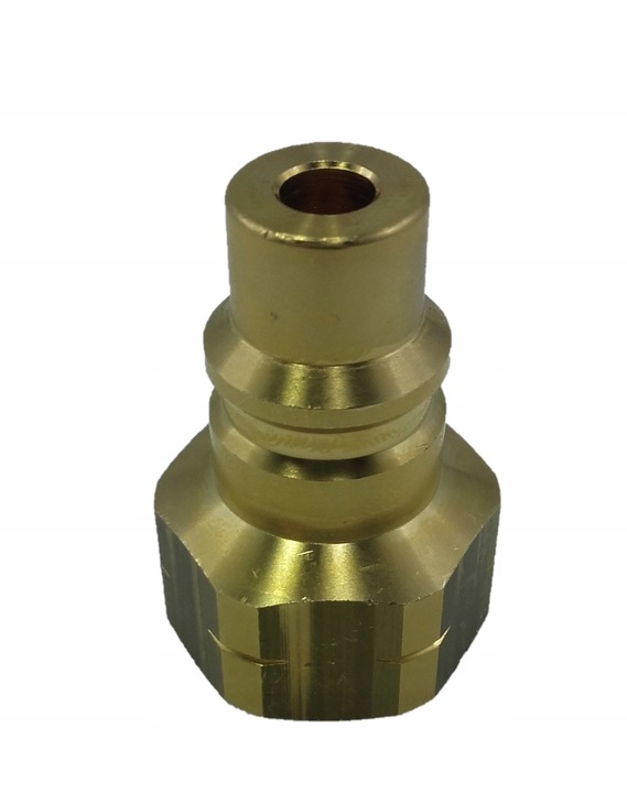 Nakrętka na butlę do czynnika R1234yf + złącze wysokiego ciśnienia, HP