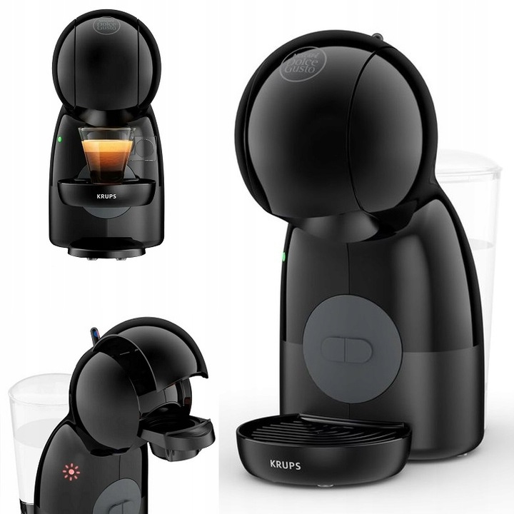 Ekspres kapsułkowy Krups Dolce Piccolo XS KP1A3B Czarny 1600W Na Kapsułki