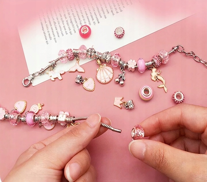 ZESTAW DO ROBIENIA BRANSOLETEK NASZYJNIKÓW PREZENT