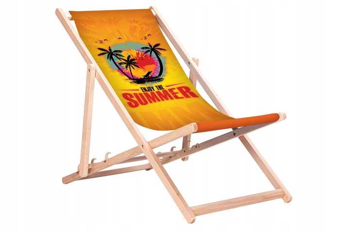 Tkanina Leżaka Klasycznego Ogrodowego Enjoy The Summer KN55