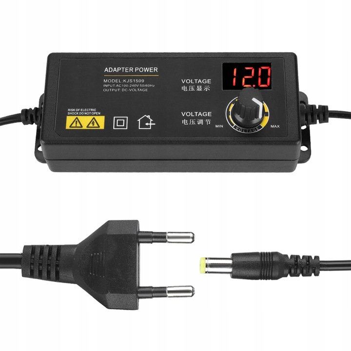 REGULOWANY ZASILACZ UNIWERSALNY 5A 3-12V 60W