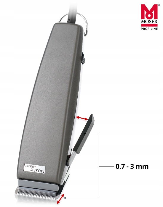 MASZYNKA DO WŁOSÓW MOSER PRIMAT TYTAN PRO 1230 STARBLADE 48mm + 8 NASADEK