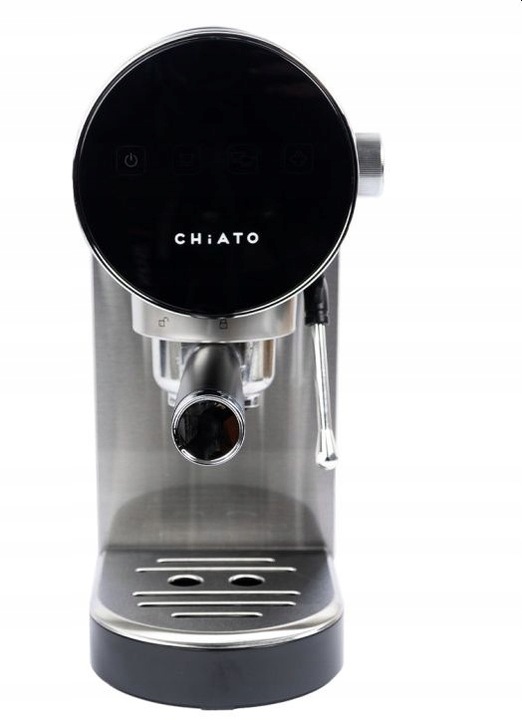 Kolbowy ekspres ciśnieniowy CHiATO Luna Style 1360 W srebrny/szary
