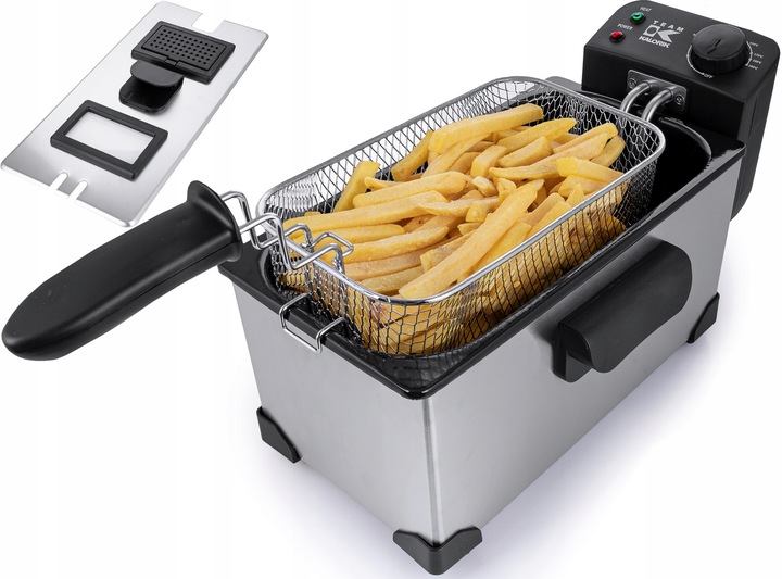 FRYTKOWNICA FRYTOWNICA POJEMNA 3,0L MOC 2200 INOX