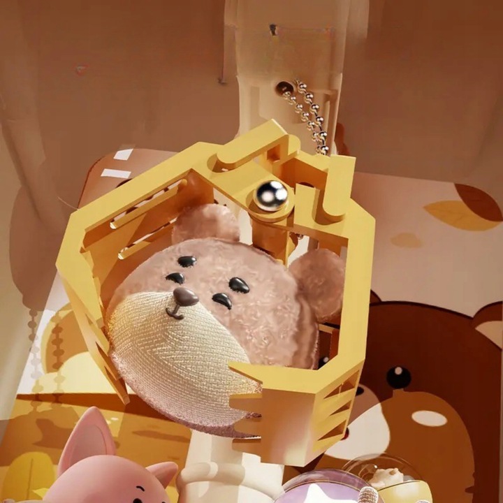 GRA POŁAWIACZ ZABAWEK AUTOMAT DO GRY Z ZABAWKAMI XL NA BATERIE MASZYNA