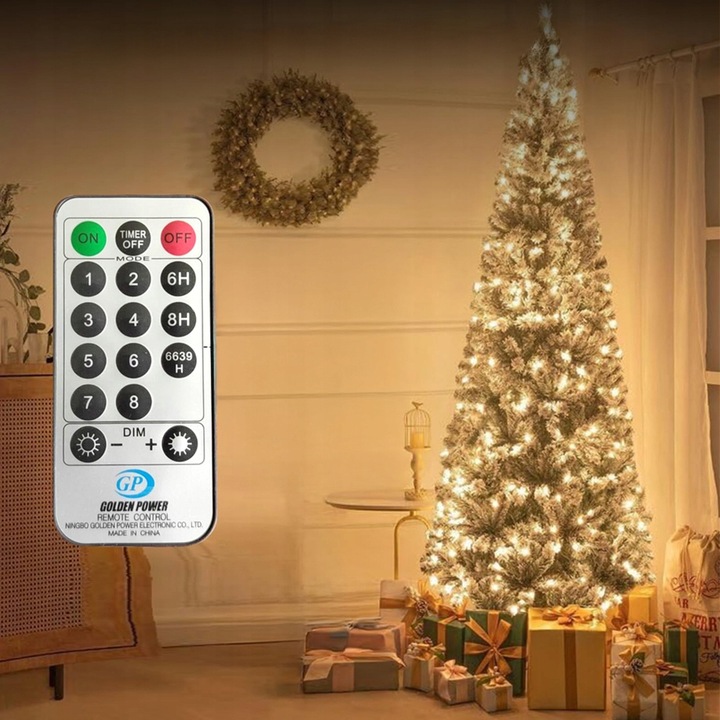 OŚWIETLENIE CHOINKOWE Z PIERŚCIENIEM, 2M, 400 DIOD LED, LAMPKI CHOINKOWE