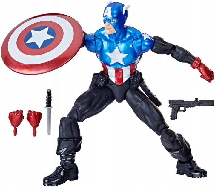 KAPITAN AMERYKA Hasbro MARVEL Legenda AVENGERS F7088 Figurka 15 cm
