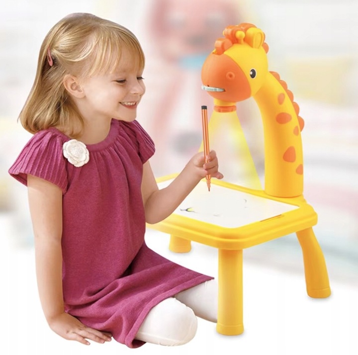 PROJEKTOR RZUTNIK DO NAUKI RYSOWANIA Stolik Edukacyjny Slajdy Do Malowania