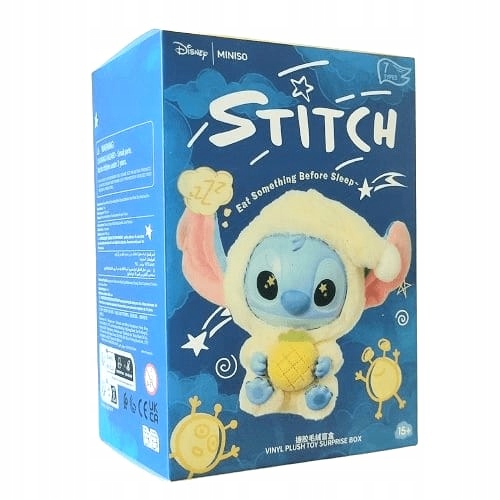 LABUB STITCH Lafufu Lilo STITCH Labu Sticz MASKOTKA BRELOK PLUSZAK 15cm +