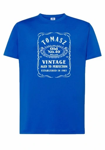 KOSZULKA MĘSKA 30 40 50 60 70 URODZINY PREZENT