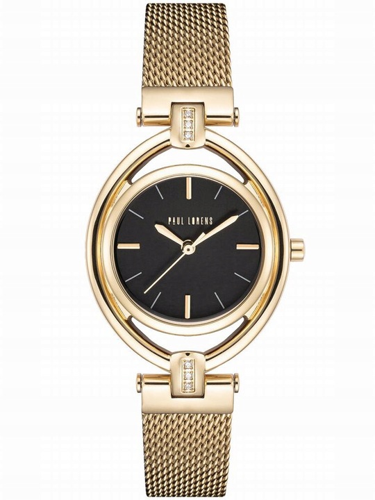 ZEGAREK DAMSKI PAUL LORENS - PL13628B-1D1 + BOX +GRAWER