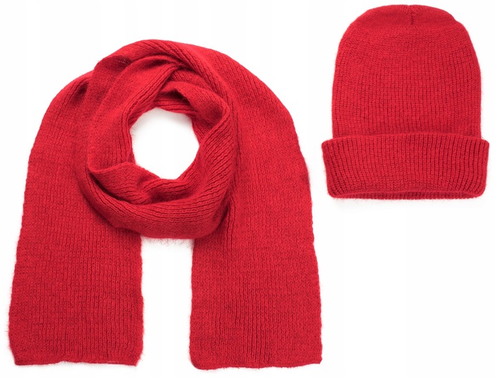 Komplet Intensive Winter - czerwony