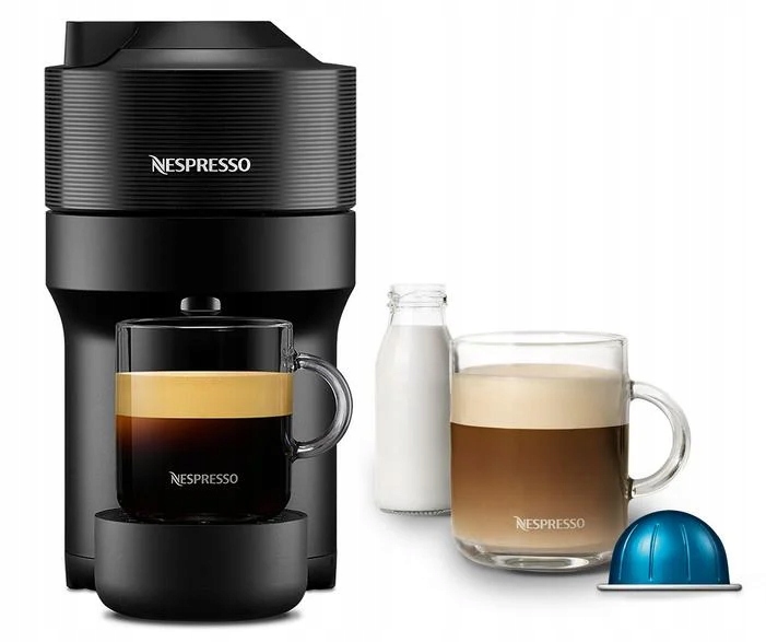 Ekspres na kapsułki DE LONGHI ENV90.B Vertuo Pop Bundle Czarny