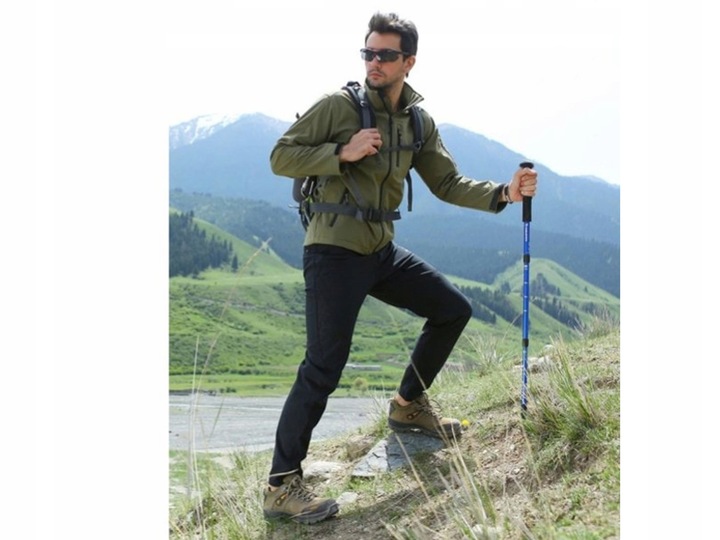 6W1 HQ Kijki Nordic Walking Aluminiowe Kije Trekkingowe Uchwyt Korek