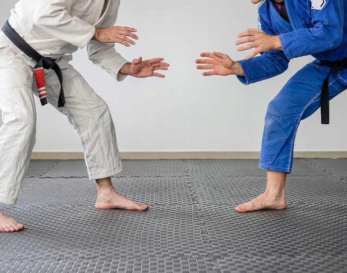 MATA PUZZLE POD SPRZĘT DO ĆWICZEŃ 6 SZT 2.16m2 OCHRONNA PODŁOGA NA SIŁOWNI