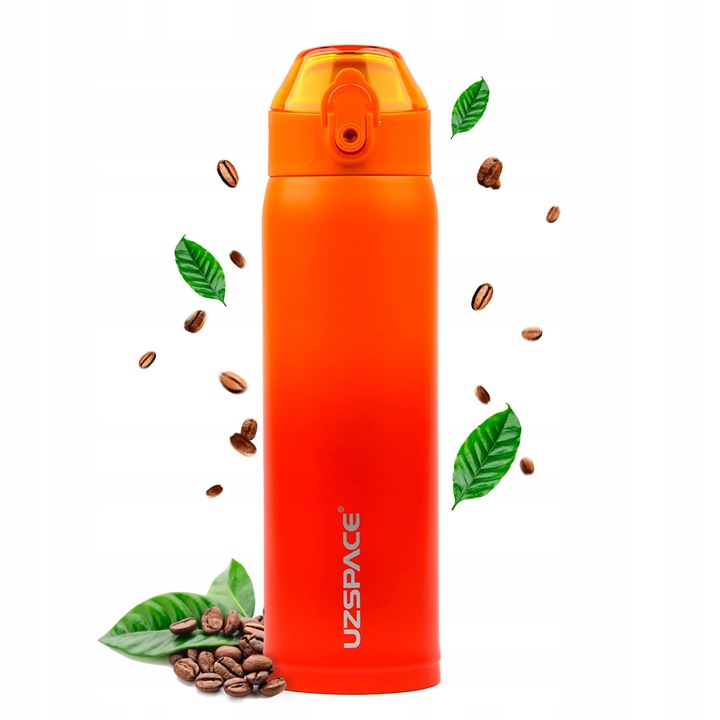 KUBEK TERMICZNY TERMOS na kawę z ustnikiem 500ml Butelka próżniowa