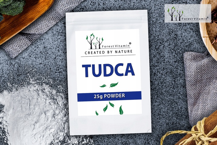 TUDCA 25g KWAS TAUROURSODEOKSYCHOLOWY CZYSTY PROSZEK