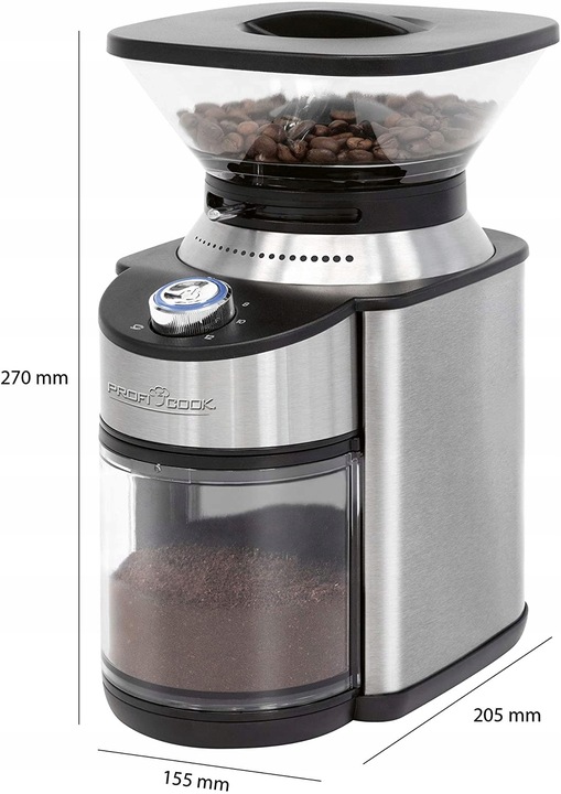 PROFICOOK NIEMIECKI MŁYNEK DO MIELENIA KAWY NIEMIECKI