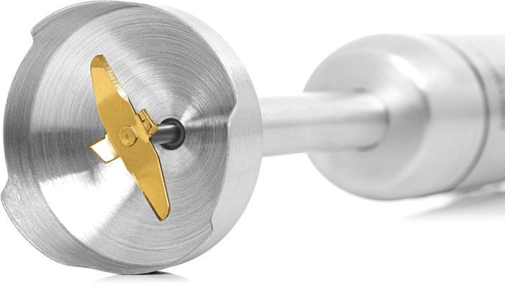 BLENDER WIELOFUNKCYJNY RĘCZNY ROZDRABNIACZ MOCNY 1200W Srebrny MIKSER