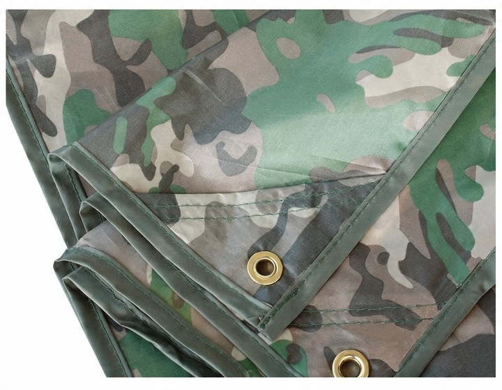 PŁACHTA PLANDEKA BIWAKOWA MFH TENT TARP Polowy 200x300cm 360g MULTICAM