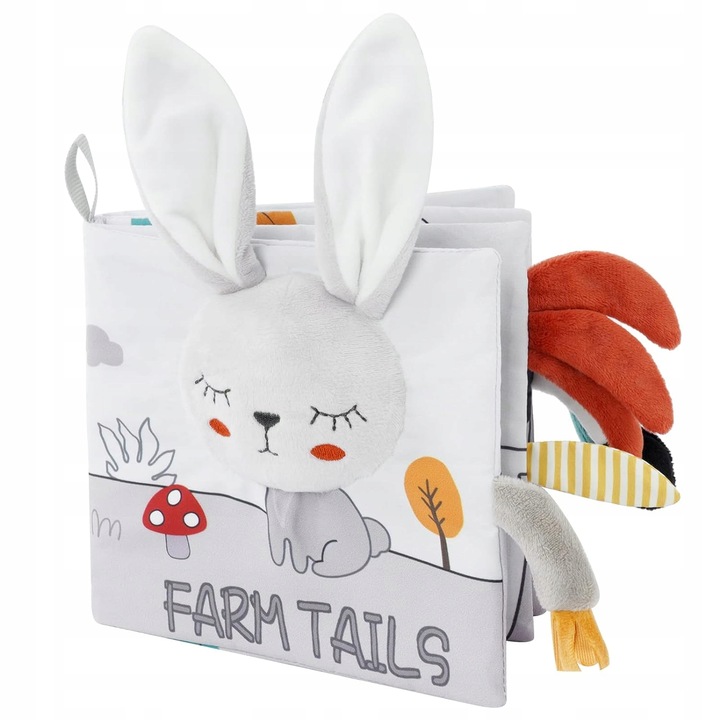 Marszczone książeczki dla niemowląt 3D Touch Feel High Contrast Sensoryczne