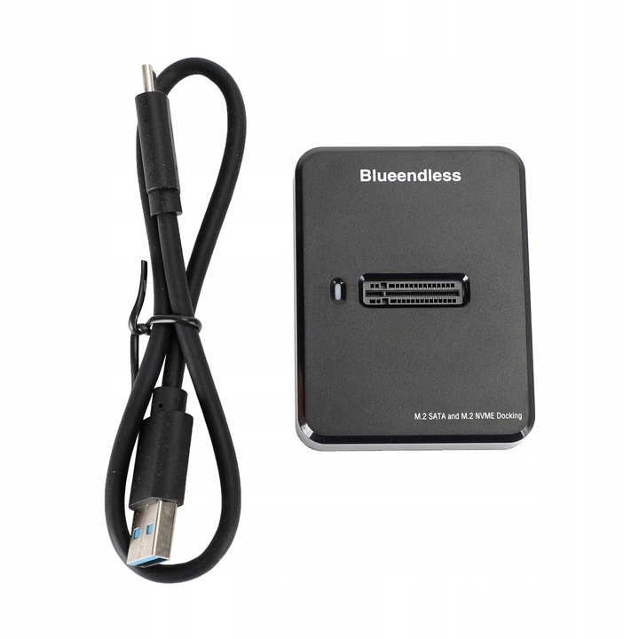 Stacja dokująca Adapter SSD NVME/SATA kieszeń dysk M.2 USB-C 10GB
