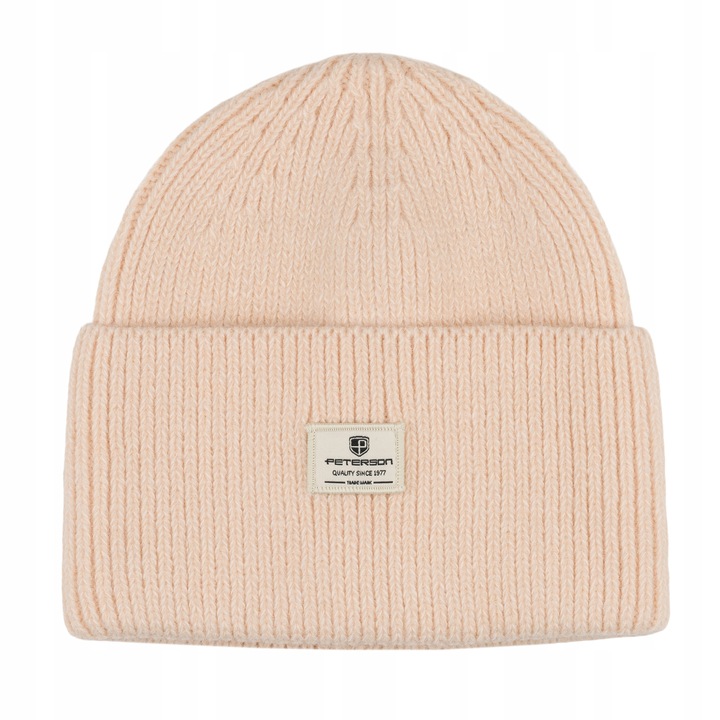Czapka na zimę beanie damska PETERSON modna ciepła na jesień zimowa
