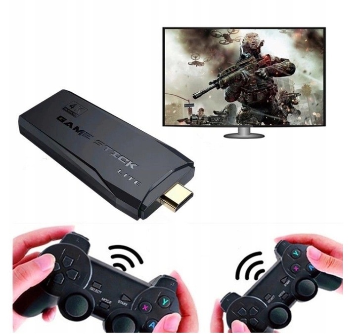 GRA TELEWIZYJNA HDMI KONSOLA RETRO 2 PADY