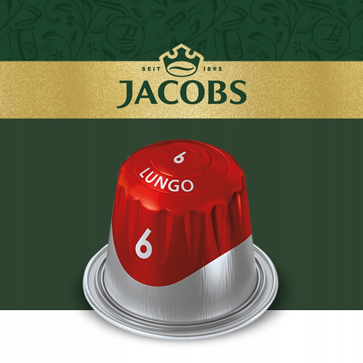 Kapsułki Jacobs Lungo 6, 8 do Nespresso(r)* 100 kaw zestaw 90+10 GRATIS!