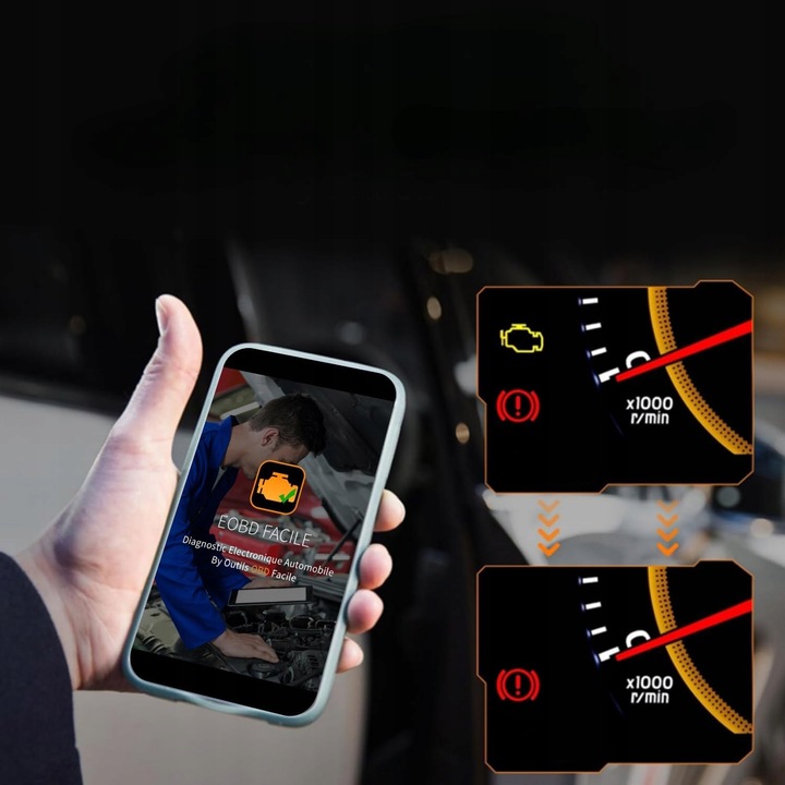 INTERFEJS DIAGNOSTYCZNY OBD2 BLUETOOTH ANDROID iOS WINDOWS - MENU PL BT 4.0