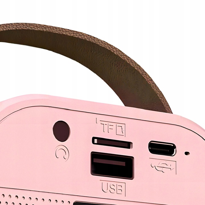 ZESTAW DO KARAOKE DLA DZIECI 2 MIKROFONY GŁOŚNIK BEZPRZEWODOWY NA BLUETOOTH