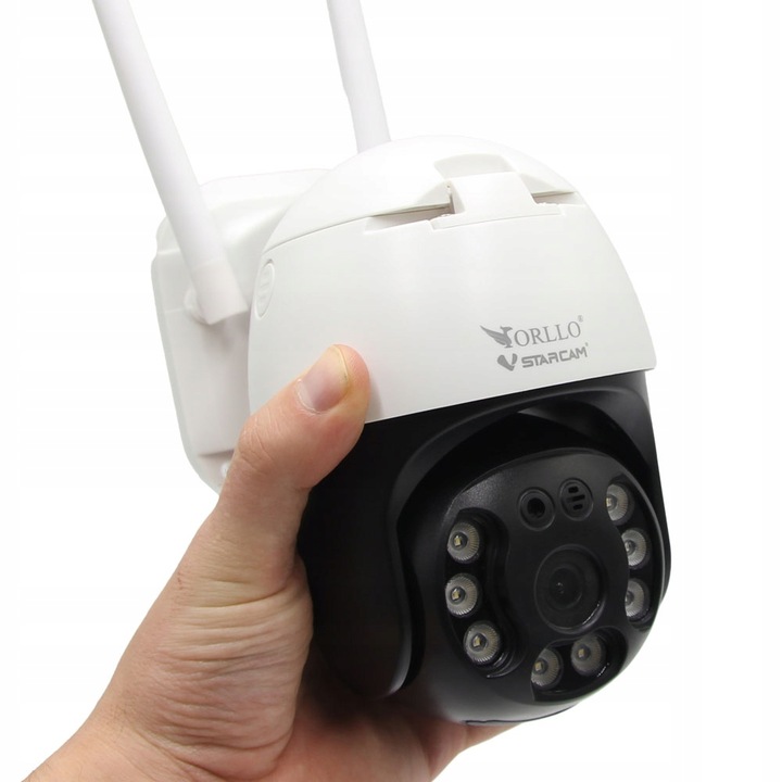 Kamera WiFi IP 8 Mpx 4K Zewnętrzna Obrotowa Bezprzewodowa ORLLO Z20 CHMURA