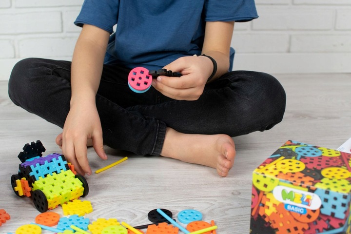 KLOCKI KONSTRUKCYJNE MELI Basic Constructor SET 60 EL ZESTAW UZUPEŁNIAJĄCY