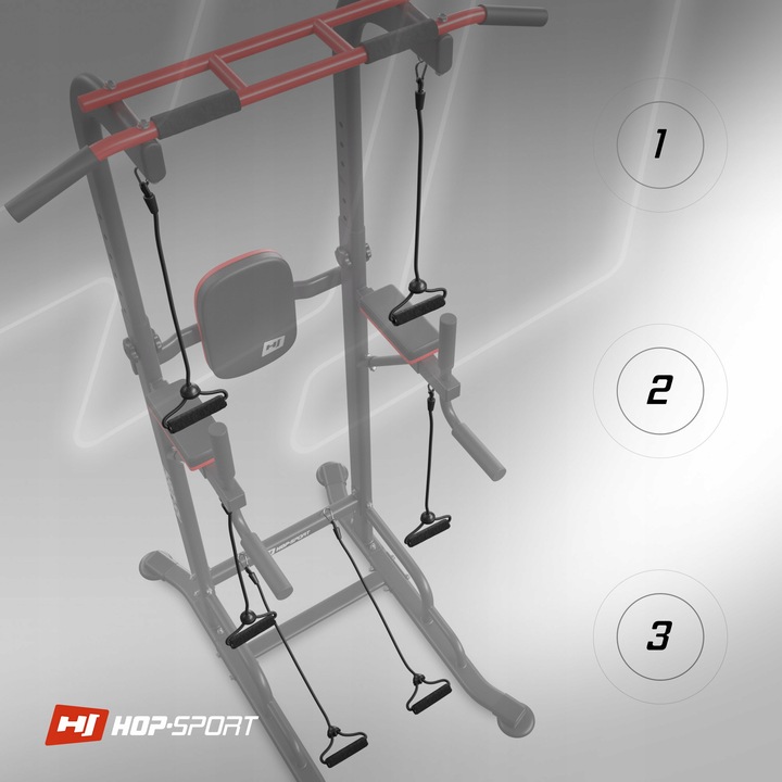 Stacjonarne poręcze treningowe regulowane drążek do ćwiczeń brzucha dipów