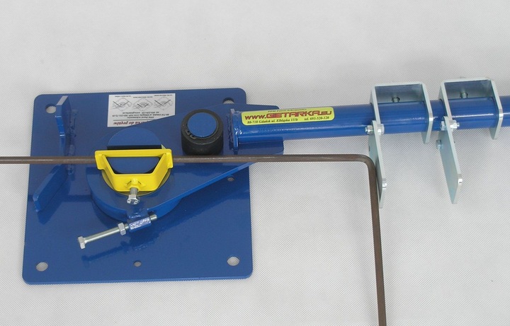 Giętarka HARTOWANA z ŁOŻYSKIEM do prętów 6-16 drutu zbrojenia strzemion GP5