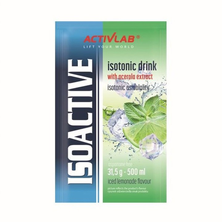 ACTIVLAB ISO ACTIVE 20x 31,5g IZOTONIK LEMONIADA x2