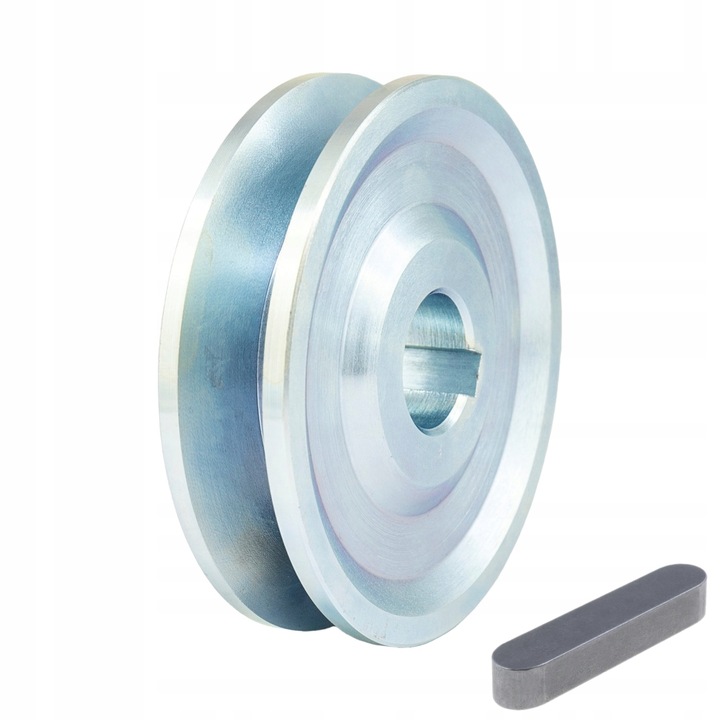 Koła koło pasowe szajba 1 pasek 1x 13mm HA | fi 100 otwór 28 mm | + wpust