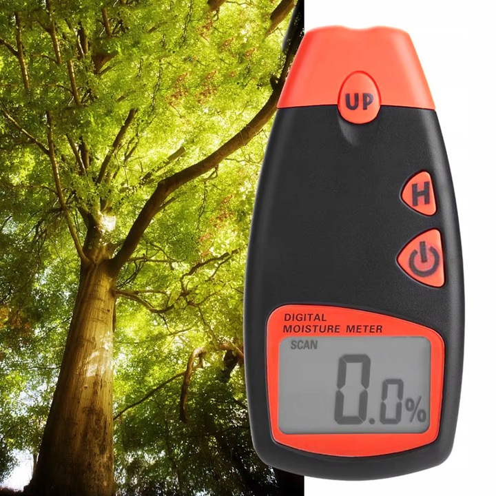 MIERNIK WILGOCI WILGOTNOŚCI WILGOTNOŚCIOMIERZ DREWNA DRZEWA 9V ZESTAW