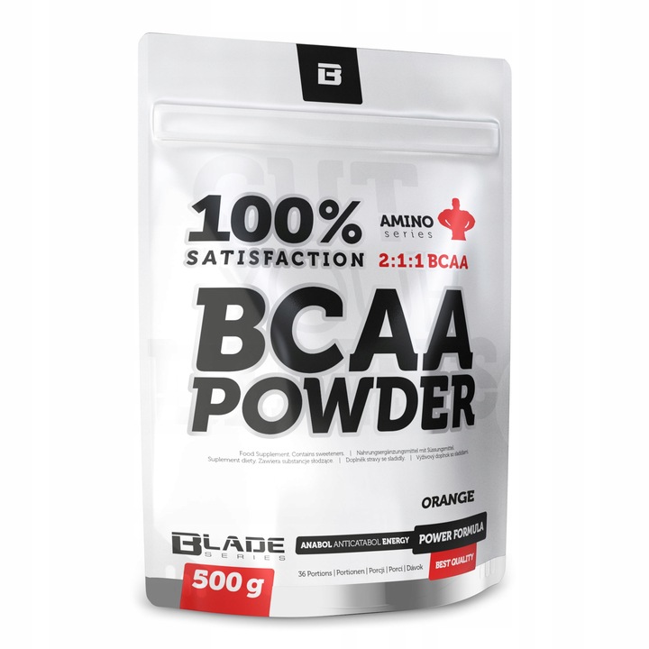 Hi TEC BLADE 100% BCAA Powder - 500g + GLUTAMINA