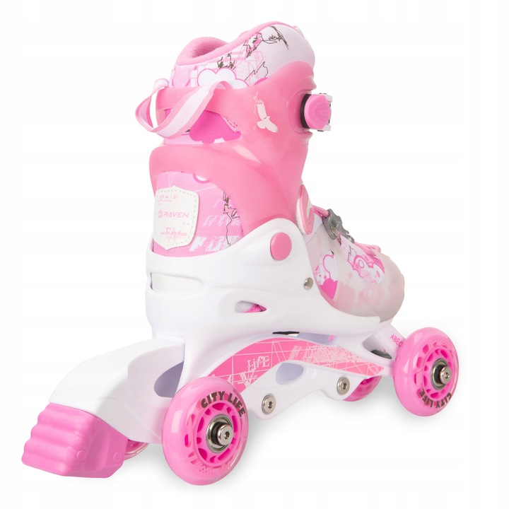 Regulowane Rolko-Wrotki 3w1 RAVEN Princess 34-37